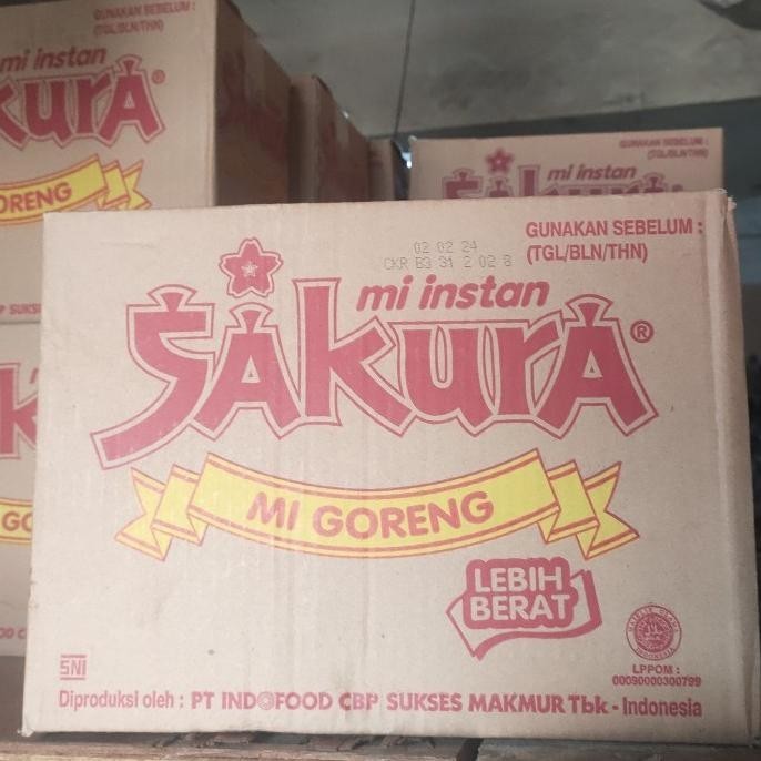 

BIG SALE MI SAKURA GORENG (DUS) 1 KARTON ISI 40 BUNGKUS !!!!!