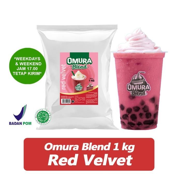 

TERBARU BUBUK MINUMAN RASA RED VELVET 1 KG OMURA BLEND !!!!!