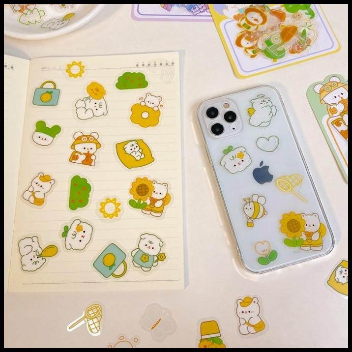 

TERMURAH STICKER PACK TAHAN AIR DECORATIVE SCRAPBOOK LITTLE ZOO !!