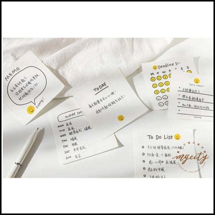 

DISKON MEMOPAD NOTEPAD YELLOW MEMO CUTE ISI 50 LEMBAR