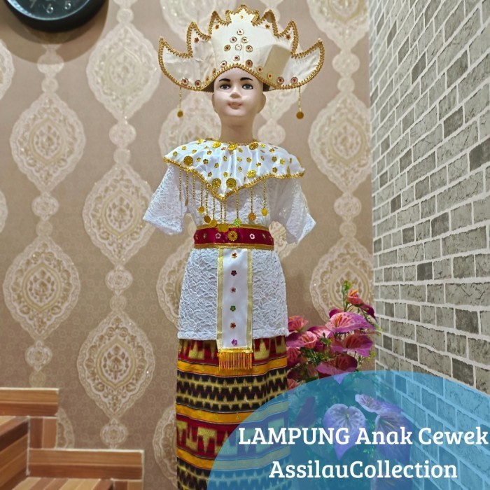 Baju Adat Lampung Anak (Pria/Wanita)