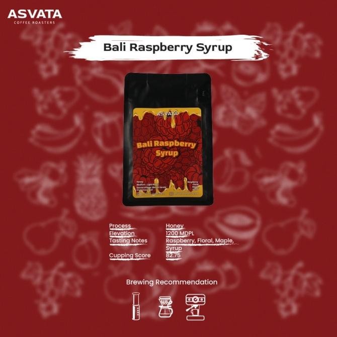 

Biji Kopi 1Kg Bali Arabica Raspberry Roasted Beans Specialty Coffee