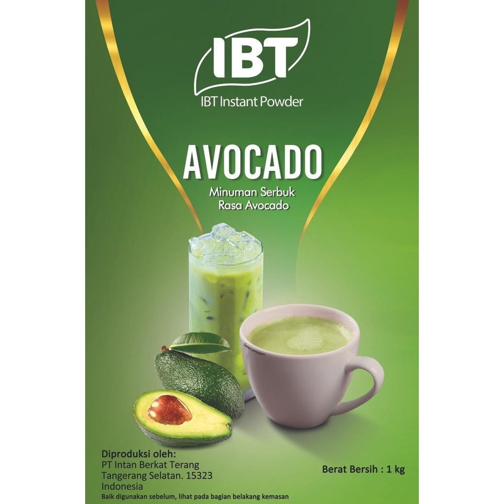 

READY STOCK BAHAN MINUMAN BUBUK ALPUKAT. AVOCADO BUBBLE TEA DRINK POWDER !!!!!