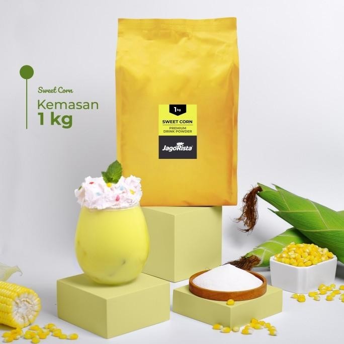 

BIG SALE JAGORISTA SWEET CORN / JAGUNG MANIS / JASUKE 1KG BUBUK MINUMAN PREMIUM !!!!!