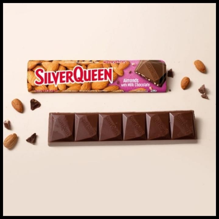 

HOT DEAL GROSIR SILVERQUEEN COKLAT CASHEW/SILVERQUEEN ALMOND/10PCS/62GRAM !!!!