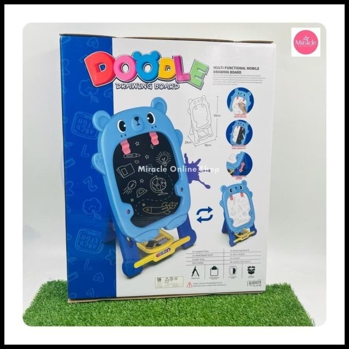 

BEST DEAL MAINAN EDUKASI ANAK PAPAN TULIS SPIDOL JUMBO / DRAWING BOARD BESAR