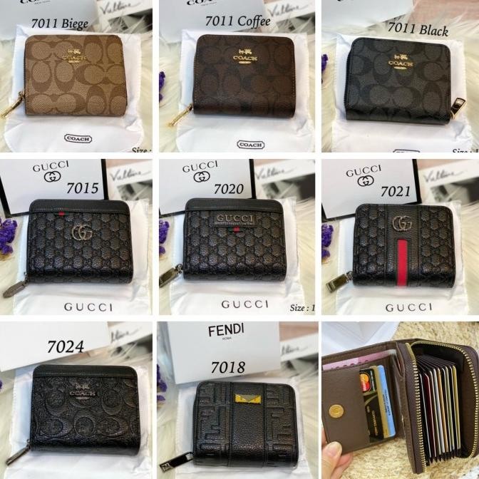 

Dompet Mini + Kartu Branded Premium Import 10 Motif +Box Kualitas Premium