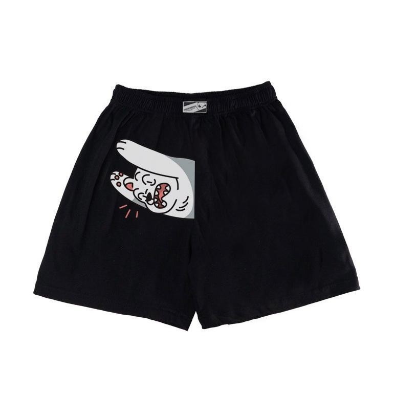Celana Pendek Pria Keren Boxer Zeroheroes Cute Design Short Pants Unisex Wanita Uniseks Dewasa Celan