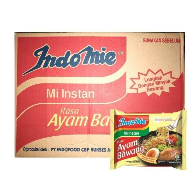 

TERBARU INDOMIE AYAM BAWANG MIE INSTAN [70 G/40 PCS] !!!!!