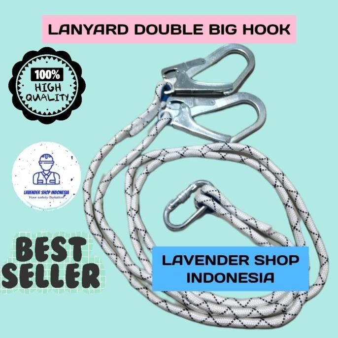 

Lanyard Double Big Hook Kualitas Premium