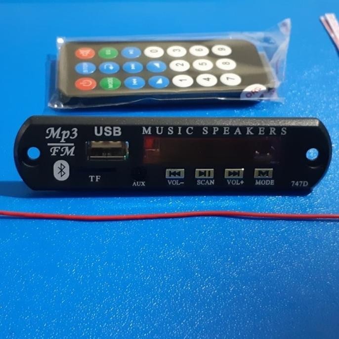 KIT MP3 12V MESIN MODUL BLUETOOTH DC 12VOLT 12 BLUETOOT BLUTUT PEMUTAR