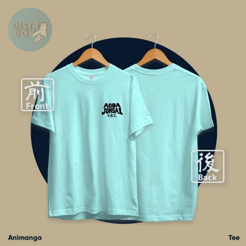 Kaos Baju Distro Aoba Johsai Vbc Tee Haikyuu Jepang Omoroi Original Anak Dewasa Terbaru