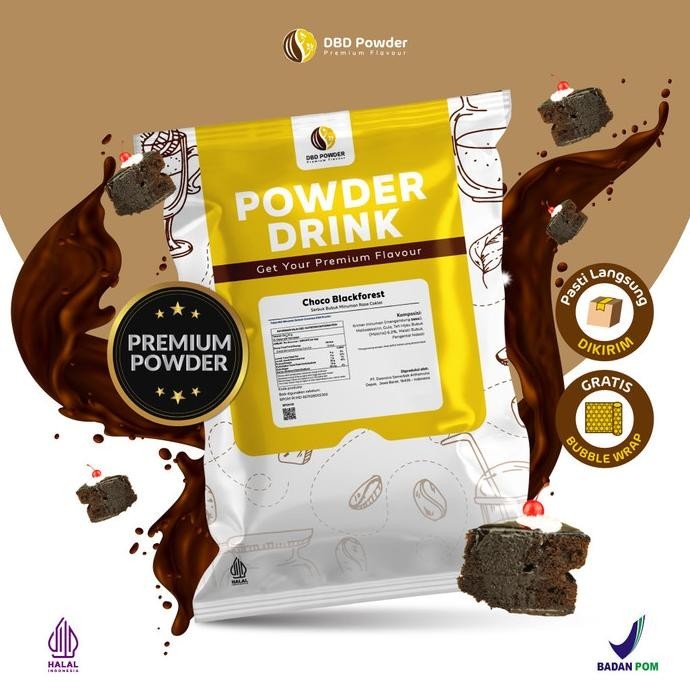 

BIG SALE BUBUK MINUMAN COKELAT BLACKFOREST - POWDER CHOCO BLACKFOREST !!!!!