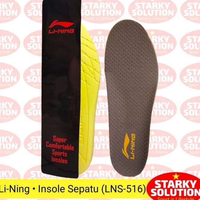 Sol Sepatu Insole Empuk Badminton Tenis Basket Voli Lining Original  Edionis