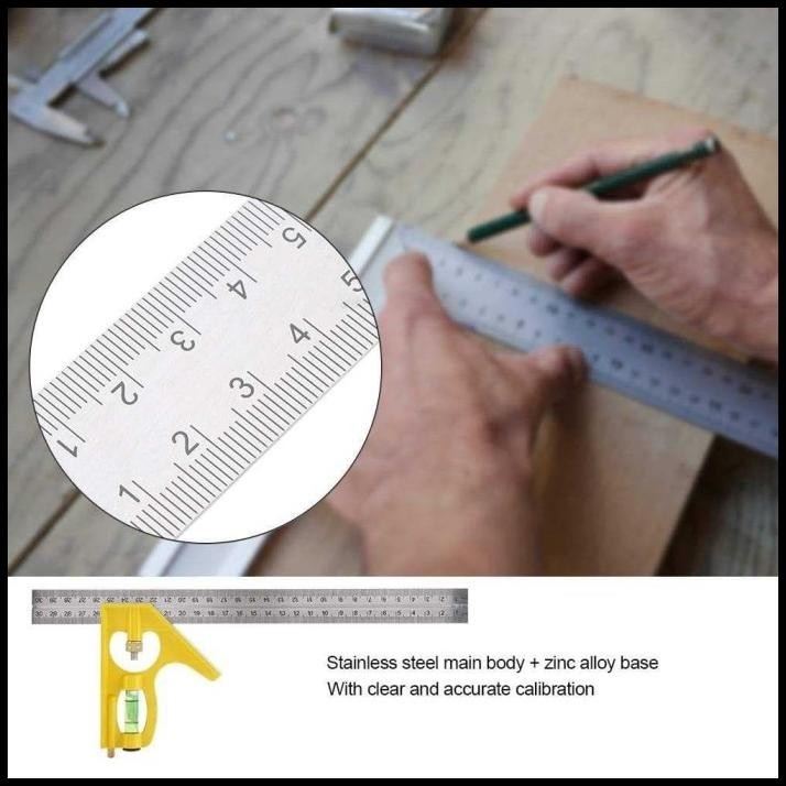 

BEST DEAL KKMOON COMBINATION SQUARE MISTAR PENGGARIS SIKU TUKANG - 150ZJ9 !!