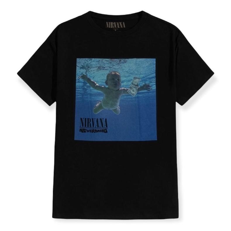 Kaos Baju Nirvana Nevermind Album Nirvana Original Anak Dewasa Terbaru