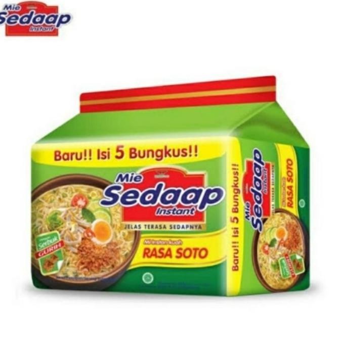 

NEW PRODUK PAKET 4 PCS MIE SEDAP KUAH INSTAN ISI 5 PCS 90 GRAM RASA SOTO !!!!!