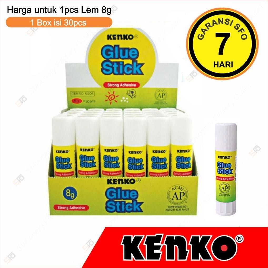 

Lem Kenko Stick 8G - Paper Glue Stik
