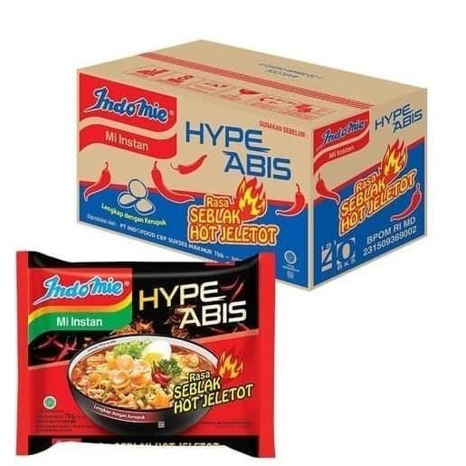 

READY STOCK INDOMIE RASA SEBLAK JELETOT 1 DUS / 1 KARTON !!!!!