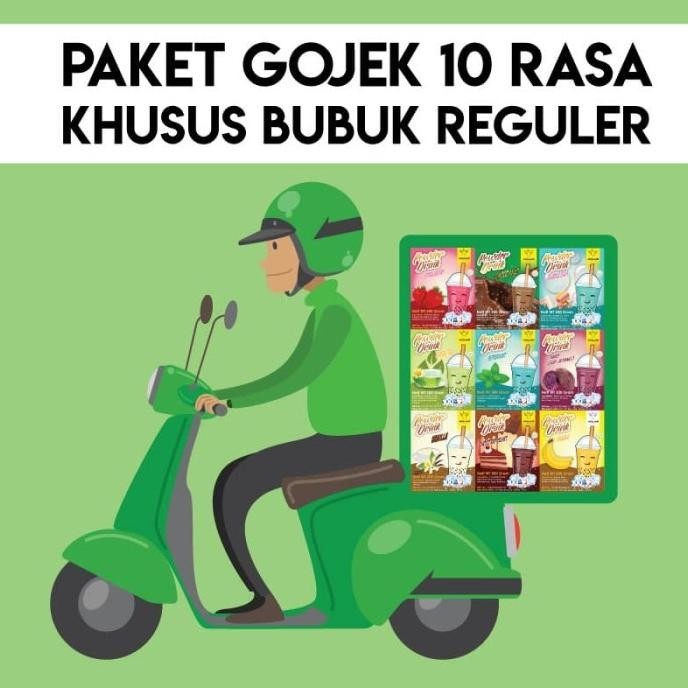 

TERBARU 10 VARIAN BUBUK MINUMAN REGULER (KHUSUS GOJEK / GRAB) !!!!!