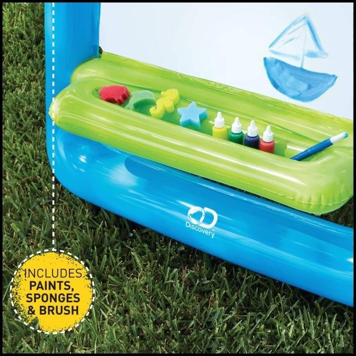 

BEST DEAL DISCOVERY INFLATABLE ARTIST EASEL WITH PAINTING ACCESORIES