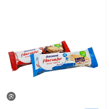 

Diaswet Fiber Wafer Vanilla 1 Pack Isi 15 pcs Original