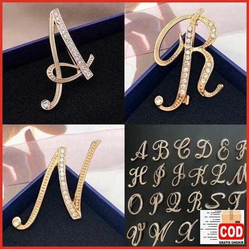 Hot Promo Bros Huruf Gold Silver / Bros Jilbab / Bros Kutubaru / Tuspin Bros Jilbab Bros Inisal Bros