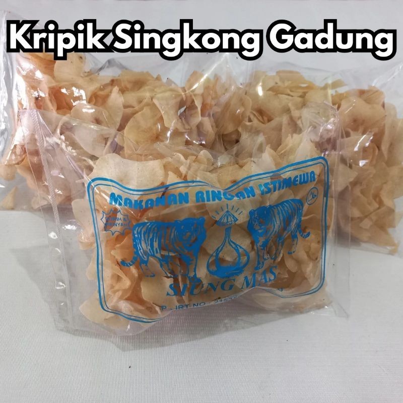 

Kripik Singkong Gadung/Telo Gadung 90gr