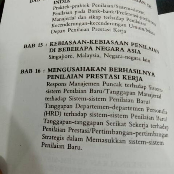 

Buku Penilaian Prestasi Kerja Teori Dan Praktek Terlaris Termurah