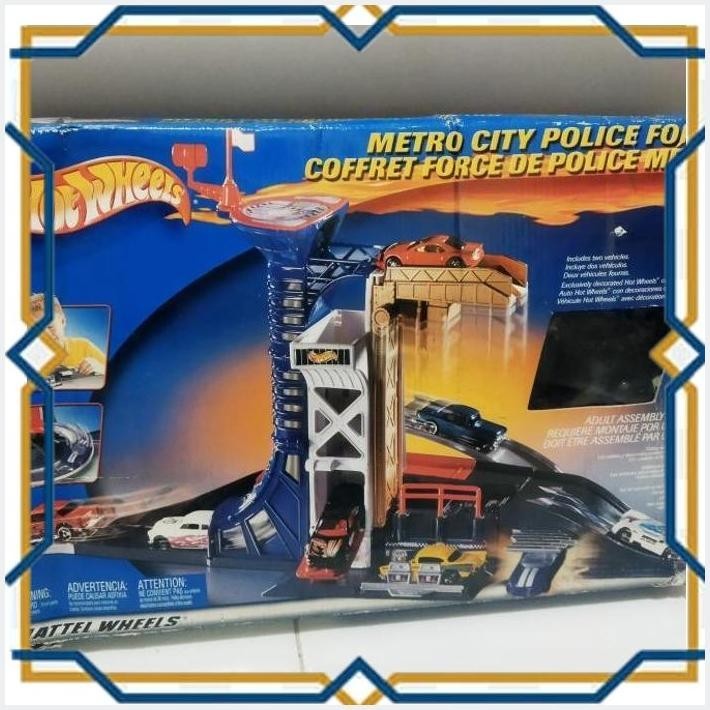 [CLC] TRACK HOTWHEELS METRO CITY POLICE FORCE BEKAS