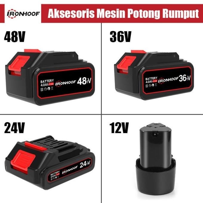 IRONHOOF LXT baterai 12V/24V/36V/48V Baterai litium