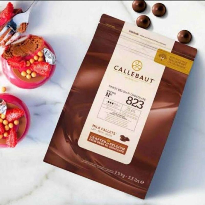 

Adlian Callebaut Milk Coklat Couverture 823 / Milk Callets 33.6%
