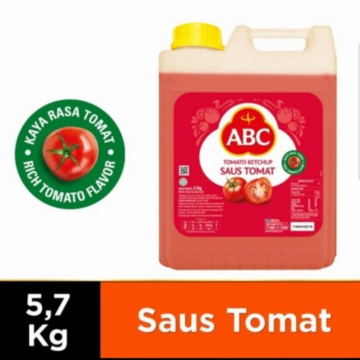 

Abc Saus Tomat 5,7Kg Galon/Saos Tomat