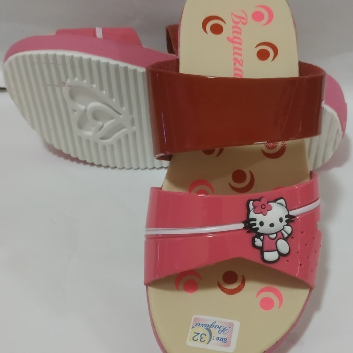 Sandal Anak Wedges Hello Kitty H3 Cm S31-35 Fanta Pink