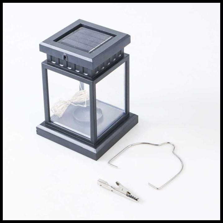 LAMPU LED GANTUNG LENTERA OUTDOOR TAMAN POHON SOLAR CELL WATERPROOF