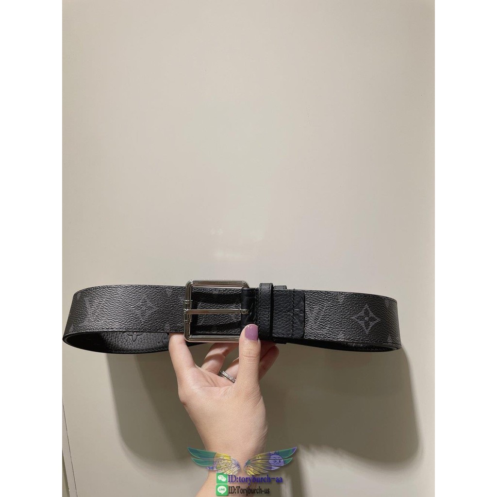 Louis LV monogram reversible men's buckle belt birthday gift for men 4cm