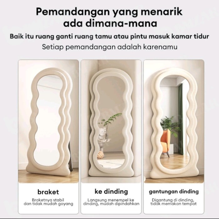 

Cermin Berdiri Home Stading Mirror Premium Berkualitas