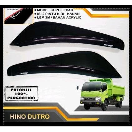 TALANG AIR MOBIL HINO DUTRO 300 MODEL KUPU KUPU