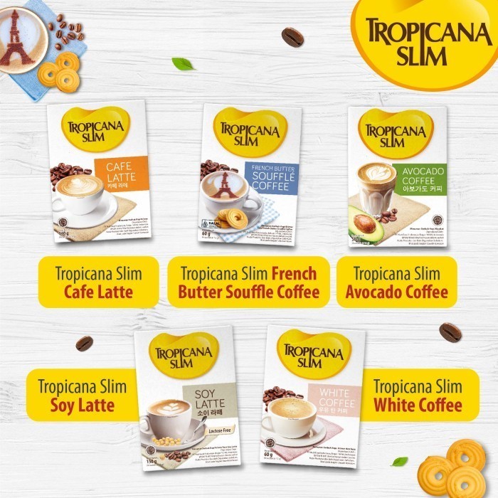 

Twin Pack - Tropicana Slim French Butter Souffle Coffee 10 Sch