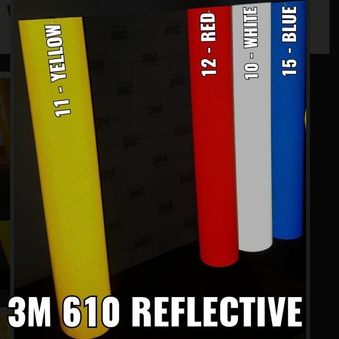 Sticker Reflective 3M 610 Lebar 120Cm