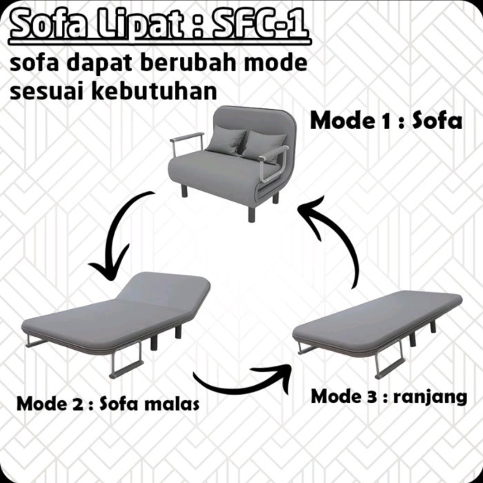 

Kursi Sofa Lipat Big Size