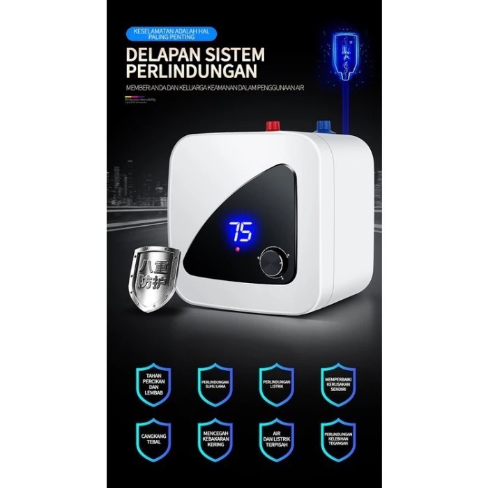 

Ter Heater Pemanas Air Listrik 15 L