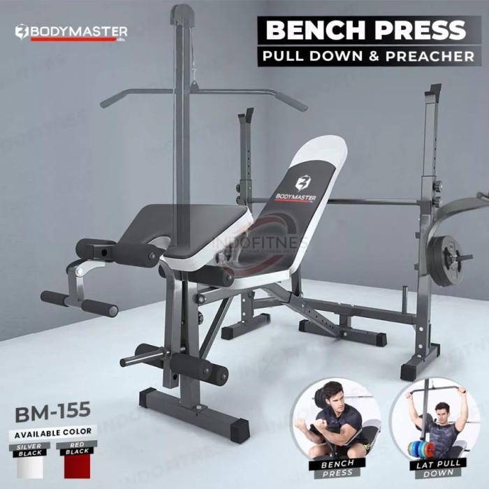 

Adjustable Bench Press Gym Dan Beban 40 Kg
