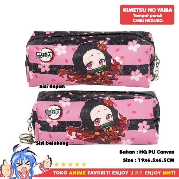 

Tempat Pensil Anime Demon Slayer Kimetsu no Yaiba Nezuko Kamado Chibi