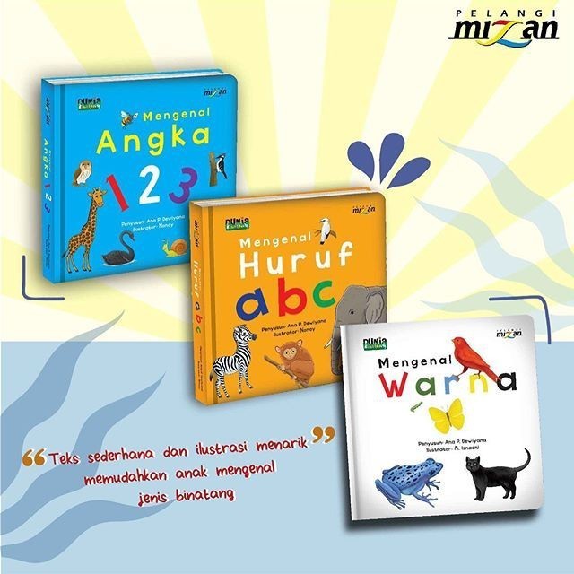 

Seri Dunia Binatang: Mengenal Angka 123 (Boardbook)