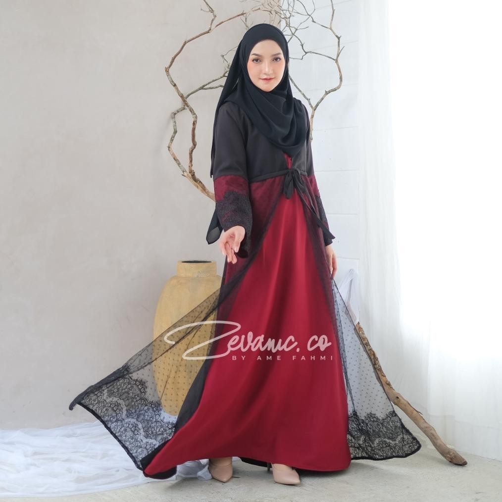 Gamis Abaya Remaja Jihan Pesta Mewah Elegan Zevanic.Co Gamis Abaya Remaja