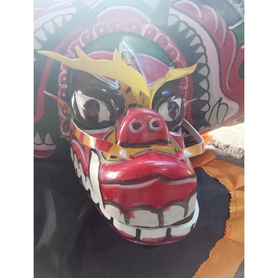 Barongan Anak Sd Devil Anak2 Murah Blora Barong Barongsai Sama Kemulnya Baju Jaranan Reog Ponorogo R