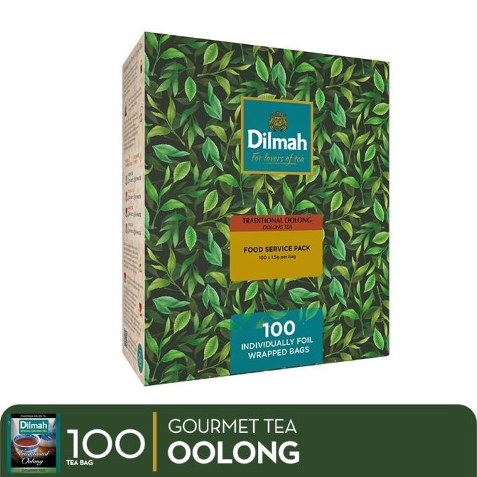 

Dilmah Foil Envelope Traditional Oolong 100S - Teh Celup