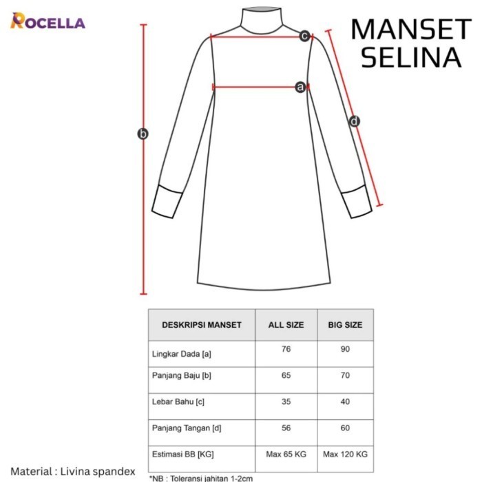 Manset Selina Rocella G01