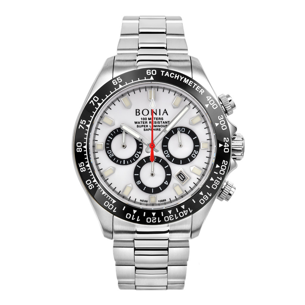 Jam Tangan Pria Bonia Automatic Chronograph B10888-1312LE